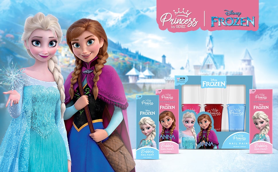 Disney Frozen Nail Polish – Two Pack Blue - Price in India, Buy Disney  Frozen Nail Polish – Two Pack Blue Online In India, Reviews, Ratings &  Features | Flipkart.com